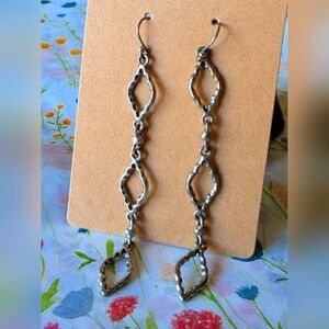Elegant Silver Dangle Earrings